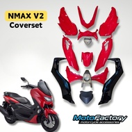 YAMAHA NMAX155 V2 NMAX V2 COVERSET BODY COVER SET RED