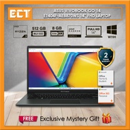 Asus VivoBook Go 14 E1404F-AEB870 / 872WS 14'' FHD Laptop (Ryzen 3 7320U 4.1GHz,8GB D5,512GB SSD,ATI