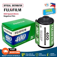 FUJIFILM 400 200 Speed 35mm 135 Format ISO 400 Colored Negative Film 36 Exposures C41 Process 36 Exp