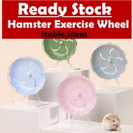 [READY STOCK] Silent Mode Hamster Running Wheel  Roda Hamster 21cm Syrian hamster wheel hedgehog whe