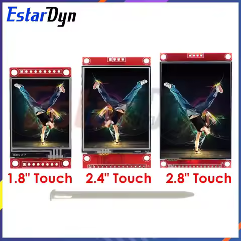 1.8" TFT 2.4" TFT 2.8" TFT With Touch display 240*320 Smart Display Screen 2.4 / 2.8 inch SPI LCD TF