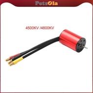 [PETSOLA] 12 Slot RC Motor RC Motor Shaft Low Noise 2435 Motor for 1/16 Scale Car Vehicle DIY Modifi