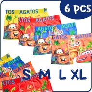 6 PCS Boys' Boxer Briefs Boys' Boxer Briefs PAUD TK SD OEMAH DALEMAN99
