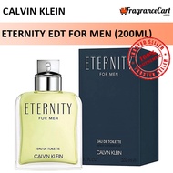 Calvin Klein Eternity EDT for Men (200ml) Eau de Toilette cK Classic Signature [Brand New 100% Authentic Perfume/Fragrance]
