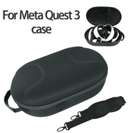 Storage Box Bag for Meta quest 3 Wear Halo Strap Travel Carrying Case Cover Pouch Hard EVA