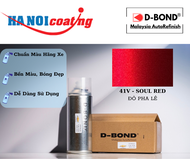 Sơn Xịt Xóa Vết Xước Ô TÔ MAZDA 2 Màu ĐỎ PHA LÊ Code 41V - SOUL RED Chính Hãng D-BOND Chất Lượng Cao