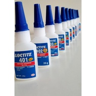 Loctite 401 495 406 420 414 416 444 496 403 460 FT220 480 Instant Adhesive Super Glue 20g