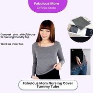 Fabulous Mom Nursing Modesty Tummy Tube | Breastfeeding Tummy & Back Cover / Kain Menyusu