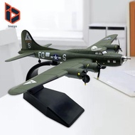 [Blesiya] 1: 144 Alloy US B 17 Aircraft Model Ornaments Multipurpose Sturdy Professional