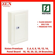 New☞♟❃Koten Premium Panel Board Box 2Pole Bolt On 2,4,6,8,10,12,14,16,18,20,22,24 Branches