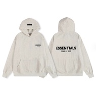 เสื้อยืด New Hot เสื้อ Fear of God Essentials Hoodie ชาย และหญิงเสื้อฮู้ดหลวมเสื้อฮู้ดหลวม