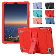 For Samsung Tablet PC Galaxy Tab Pro 11 12.9 11.6 inch Android 10.1 Shockproof Soft Silicon Cover Stand Case Casing Shell P20 (25*16cm)