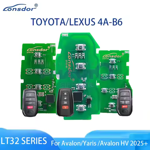 Lonsdor LT32 Series 4A-B6 LT32-01 LT32-02 LT32-03 PCB Key Board for Toyota/Lexus Avalon/ Yaris/ Aval