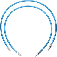 HARFINGTON 2Pcs Grease Gun Hose 39.3" 10000 PSI Spring Flex High Pressure Quick Release Grease Repla