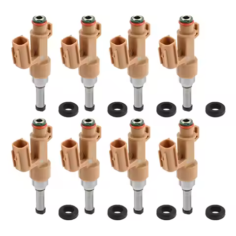 8Pcs Car Fuel Injector Set 23250-0S020 842-12349 for Toyota Tundra 4.6L 5.7L V8 2010-2019 Sequoia La