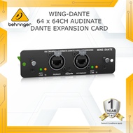 BEHRINGER WING-DANTE WING Expansion Card for 64x64-Channel Audinate Dante AoIP Networking