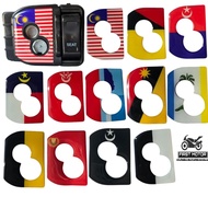 MAIN SWITCH STICKER EMBLEM HONDA RSX 150 RSX150/RSX 150R RSX150R/ PCX150 PCX 150  MAIN SWITCH STICKE