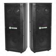 Crown by Winland 3-Way Dual 6 1/2" x 2 Karaoke Baffle Speaker 8ohms, 40Hz~20kHz, 97dB/W/M BF-663 2pcs per order