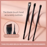 Razor Eyeliner Brush, Ultra-Fine Angle Flat Eyebrow Brush, Under-Eye Makeup Brush