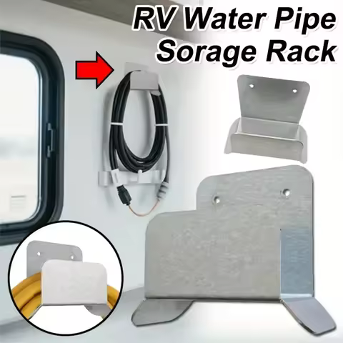 RV Heavy Duty Metal Wall Mounted Hook Bracket For Cables Hose Storage Rack For Camper Van Racking Pl