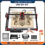 AlgoLaser เครื่องตัดเครื่องแกะสลัก Master เลเซอร์แบบทำมือ10W เครื่องเครื่องตัดและกัดซีเอ็นซีงานไม้โต