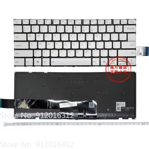 New US Keyboard for LENOVO Yoga Slim7 14APU8 14IMH9 14Q8X9 Pro7/9 14IRP8 2023 Laptop Keyboard