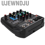 Ujewndju 4 Channel Music Console Audio Mixer Mixing for USB 20Hz~20KHz