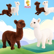 PLUS✨In Stock✨Simulation Alpaca Plushie Toy Fun Alpaca Plush Animal Doll Graduation Gift Exchange Co