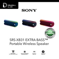 Sony SRS-XB31 EXTRA BASS Portable Wireless Speaker with Light + FREE  Sony 3l DRY BAG worth $12.90