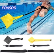 MAYSHPH Pool Workout Equipment for Adults, Portable Waterproof Swim Parachute,  Wear Resistant Adjus