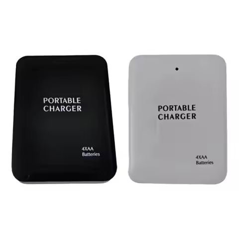 Brand-New Portable Power Bank Case USB 4 AA Battery External Emergency Charger Case Smart Camera Bat
