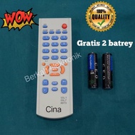 MESIN CHINESE CRT TV REMOTE CHINESE TV MACHINE/