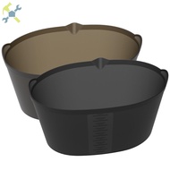 2PCS Silicone Slow Cooker Liners Fit 6-7 Quarts Oval Pot Reusable Leakproof Slow Cooker Divider Line