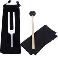 Newest 528 Hz Tuning Fork, Silver Solfeggio Tuning Forks 528 Hz for Musical Instrument, Meditation, 