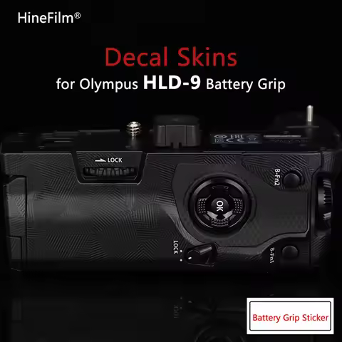 Hinefilm Skin for HLD-9 HLD10 Battery Grip Skin Decal Wrap For Olympus E-M1 Mark 2 E-M1 Mark 3 Batte