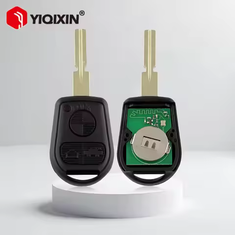 YIQIXIN Remote Car Key 315/433Mhz ID44 Chip For BMW Z3 E31 E32 E34 E36 E38 E39 E46 Z3i Z4 Uncut HU92