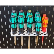 PEGBOARD ORGANIZER SKADIS PEGBOARD ORGANIZER SCREWDRIVER STACKING WALL SCREWDRIVER HOLDER