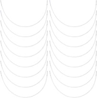 GORGECRAFT 24 pairs of stainless steel underwire (26 cm) as a replacement for bra underwire, suitabl