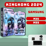 Samsung M35 5G, M55 5G kingkong blue tempered glass|Samsung screen protector | JULY JULY JULY