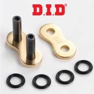 Original Japanese DID Oil Seal Chain 520VX3 525VO ZVMX Link Buckle Rivet Buckle Expansion Buckle Joi