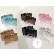 Hair Fringe Comb Plastic Side Comb Hair clip Sikat Sanggul Sepit Rambut