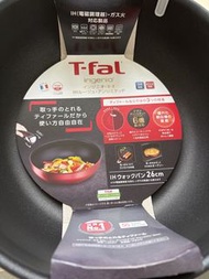 特福 T-fal 法國製造 Ingenio Neo IH Wok Pan 26cm T-fal Ingenio Neo IH Rouge Unlimited 炒鍋 26cm（單件）L38377 