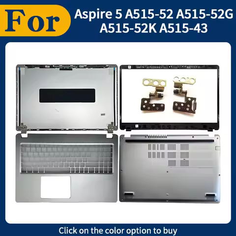 New For Aspire 5 A515-52 A515-52G A515-52K A515-43 A515-43G N19C3 LCD Screen Back Cover Front Bezel 