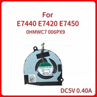 Dc5v 0.40A 0Hmwc7 006Px9 For E7440 E7420 E7450 Laptop CPU Cooling Cooler Fan Eg50050s1-C03