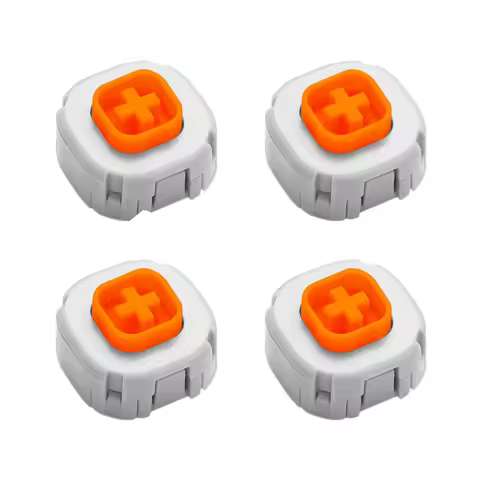 4pcs Long Life Mechanical Button Replace Button Game Accessories for Gulikit 2 Pro NS08/NS09 Game Co