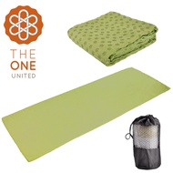【The One】莫蘭迪加厚防滑瑜珈鋪巾 贈收納袋(四色任選)/ 綠色