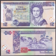 Belize 2014 2 Dollars UNC (P-66)