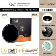 K&F KNF ND1000 10 Stop 3.0 MRC Nano-X Filter ND 77mm