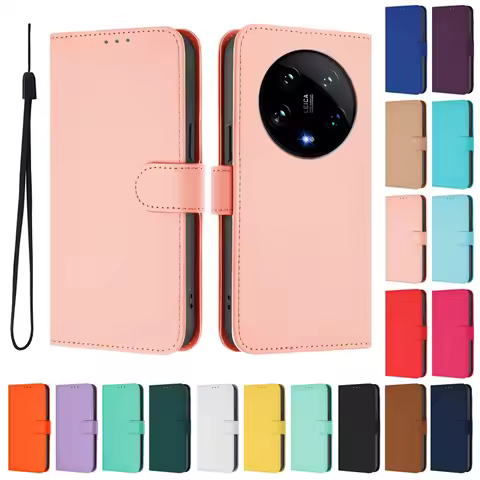 Xiaomi14 Ultra Case For Xiaomi 14 Ultra Wallet Leather Flip Cases For Xiaomi 14 Ultra Protective Boo