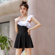 Swimming suit swimwear for women Conservative One-Piece Cover Belly Slimmer Look 2pcs Swimsuit woman